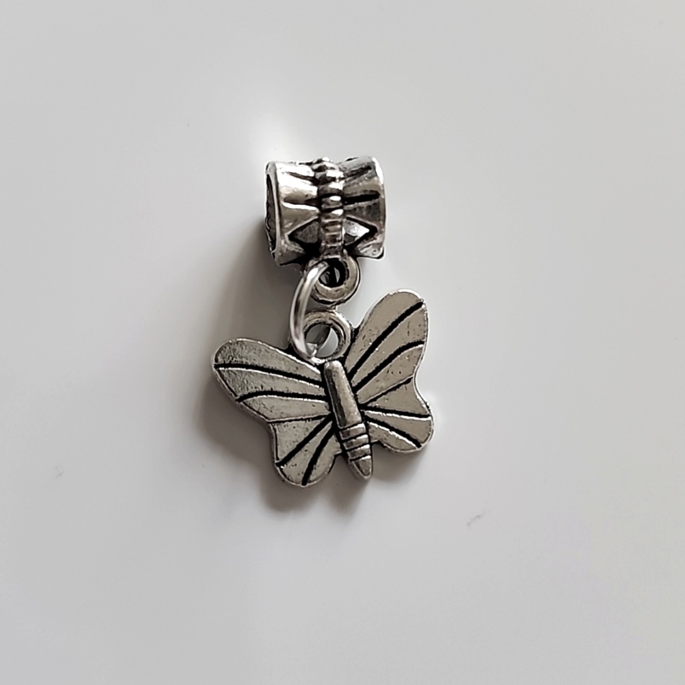 Butterfly Charm Will Fit Pandora And Other European Systems